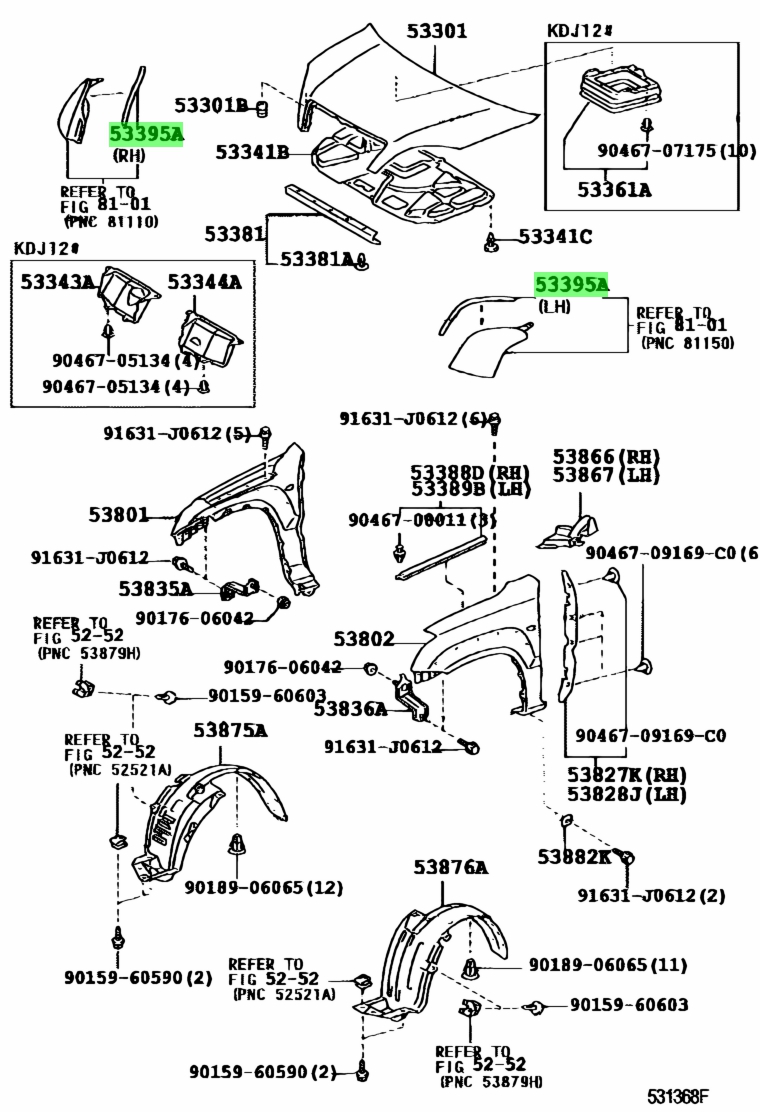 Toyota 52309 60010